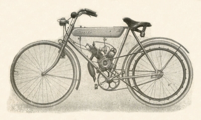 Hfd Kurier bicyclemotor brochure 1922