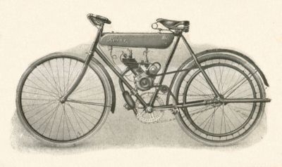 Hfd Kurier bicyclemotor brochure 1922