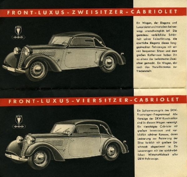 DKW Pkw Programm 1.1937