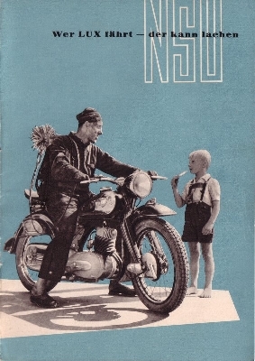 NSU Lux brochure ca. 1953