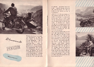 NSU Lux brochure ca. 1953