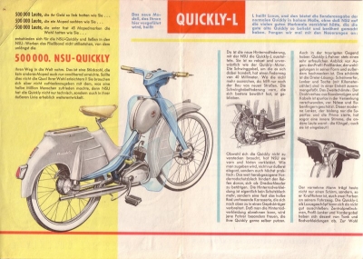 NSU Quickly L Prospekt 1.1957