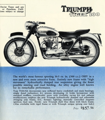 Triumph program 1960s