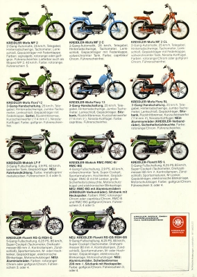 Kreidler Programm 5.1977