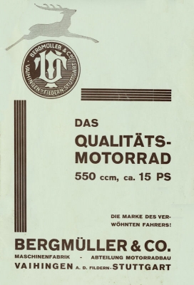 UT 550 ccm SV brochure 1929