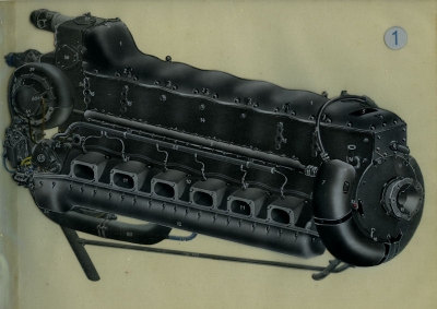 Junkers Jumo 211 Durchsichtbild-Darstellung 1939