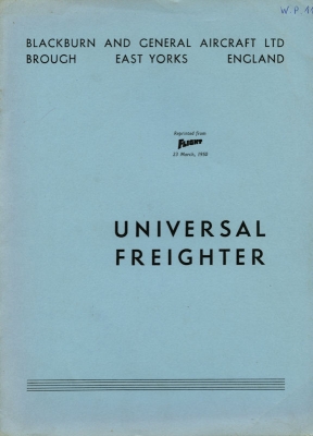 Universal Freighter Test 1950