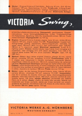 Victoria Swing Prospekt 10.1956