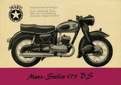 Mars Stella 175 DS brochure ca. 1955