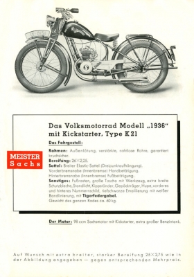 Meister Programm 1936