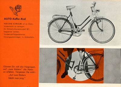 Meister Fahrrad Programm 1970