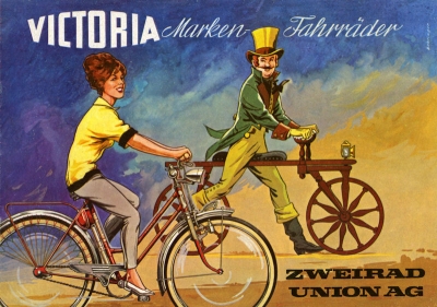 Victoria Fahrrad Programm ca. 1963