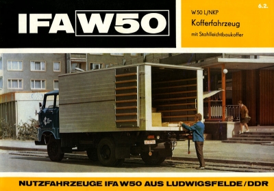 IFA W 50 L/NKP Prospekt 1973