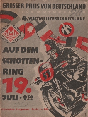 Program Schotten 19.7.1953