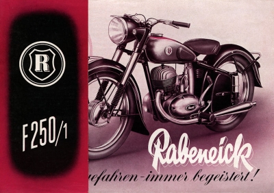 Rabeneick F 250/1 Prospekt 12.1952