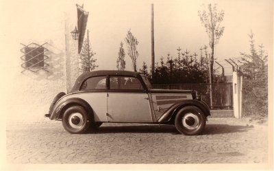 Ansichtskarte DKW 1930er Jahre