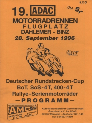 Program Dahlemer-Binz 1996