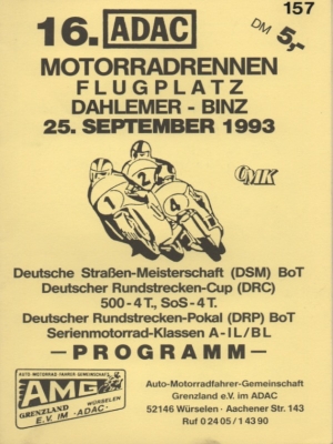 Program Dahlemer-Binz 1993