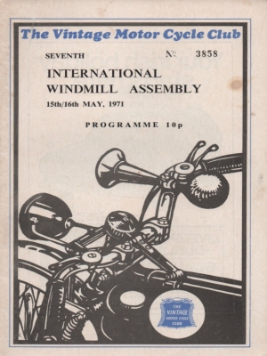 Program Windmill Assembly 15.5.1971