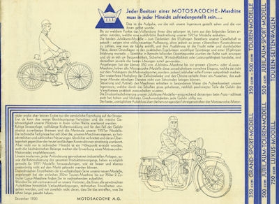 Motosacoche program 1931