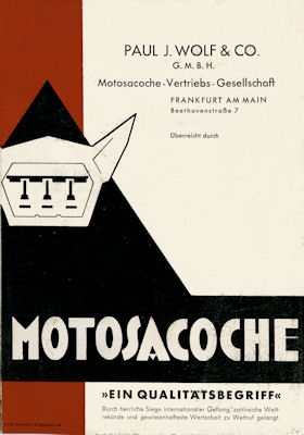 Motosacoche program 1928