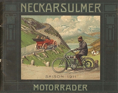 NSU motorcycle program 1911