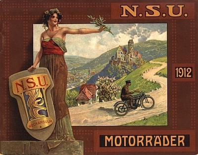 NSU motorcycle program 1912