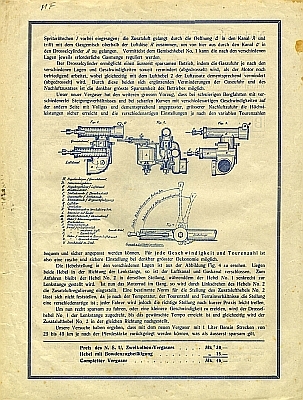 NSU Zweikolben Vergaser Prospekt 1914