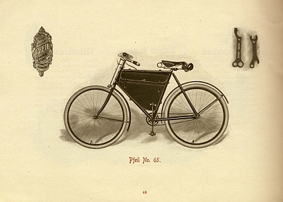 NSU bicycle program 1898