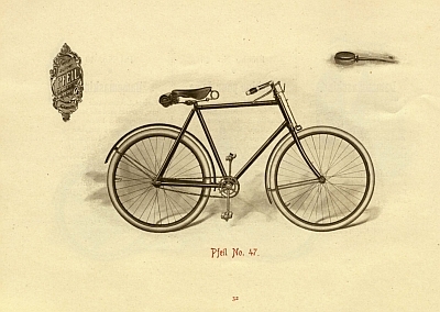 NSU bicycle program 1898