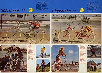 Mifa Fahrrad Programm 1974