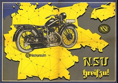 NSU Motorrad Programm 1930