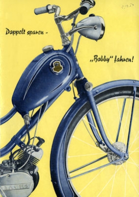 Panther Moped Bobby brochure 1951