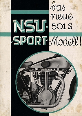 NSU 501 S Prospekt 1934