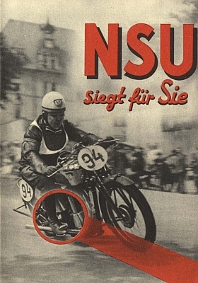 NSU 4 Vorzüge der NSU-Maschinen Prospekt 1936