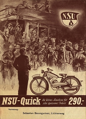 NSU Quick Prospekt 1937