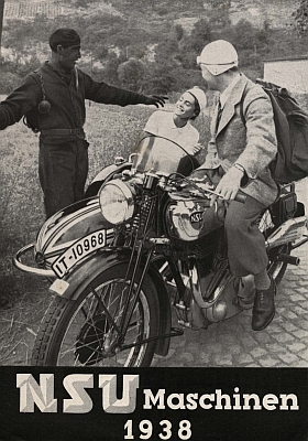 NSU Maschinen 1938 Prospekt