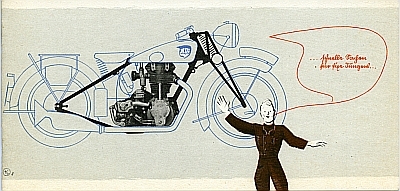 NSU 351 und 501 OSL Prospekt 1939