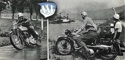 NSU 351 und 501 OSL Prospekt 1939