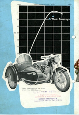 Triumph Boss brochure 1954/55