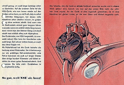 NSU Quick 98 ccm brochure 1.1950