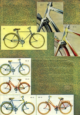 NSU bicycle brochure 2.1950