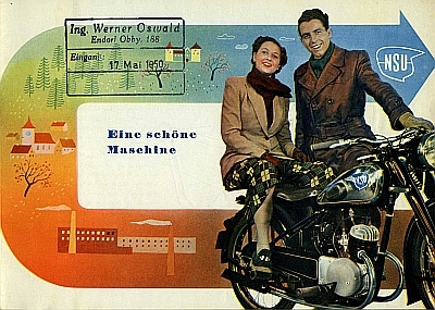 NSU 125 ZDB brochure 2.1950