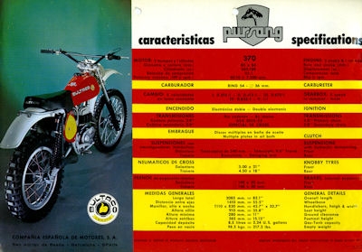 Bultaco Pursang brochure 1976