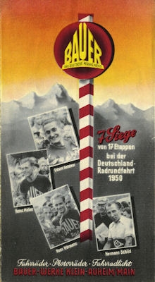 Bauer bicycle brochure 1951