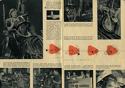 NSU Fahrrad Programm 6.1953