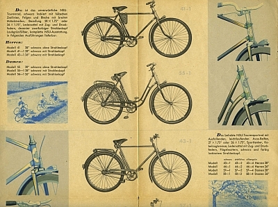 NSU Fahrrad Prospekt 11.1954