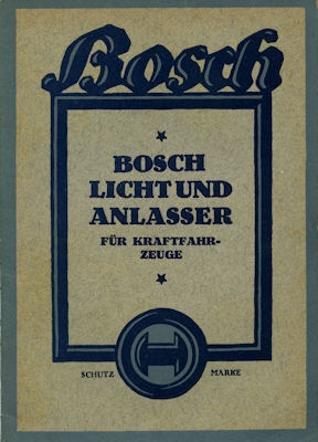 Bosch Licht und Anlasser 4.1925