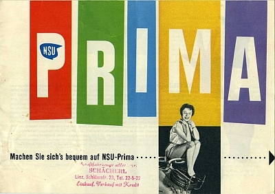 NSU Prima Prospekt 4.1956