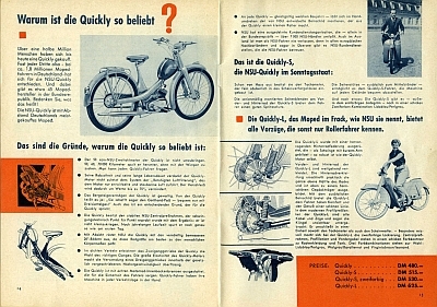 NSU Quickly Prospekt 2.1957